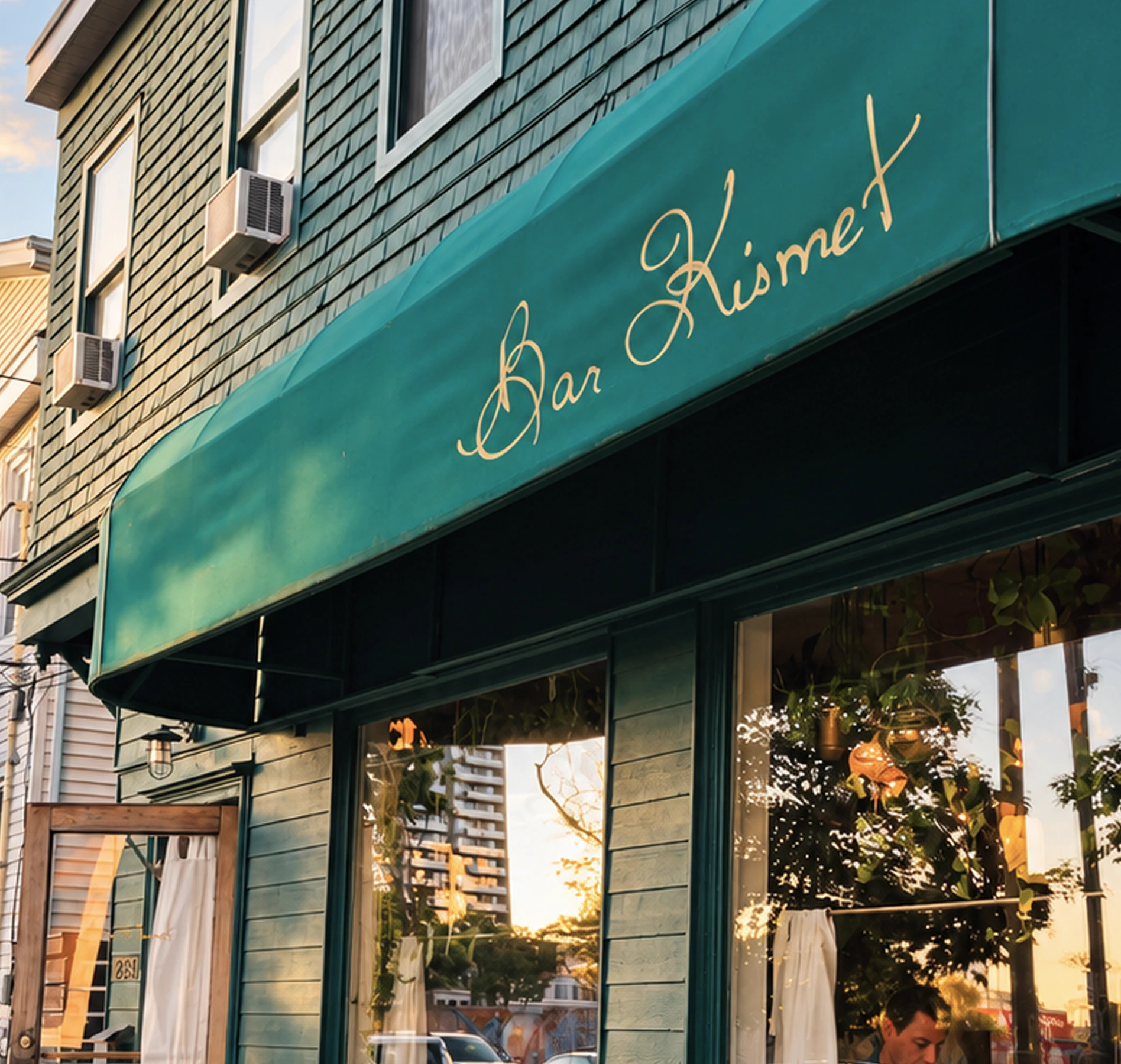Bar Kismet — brand application