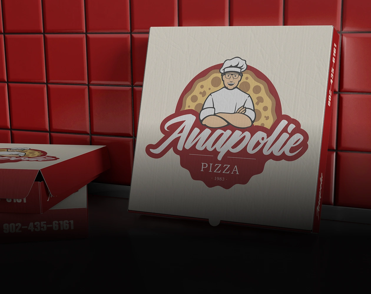 Anapolie Pizza. Product + Branding. Product Strategy, Brand Strategy, Logo & Visual Identity.